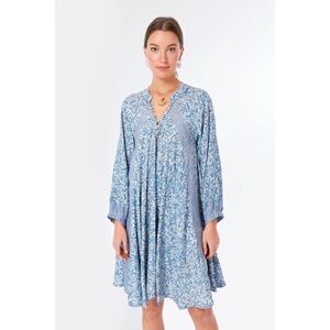 Natalie Martin Blue Floral Dress
